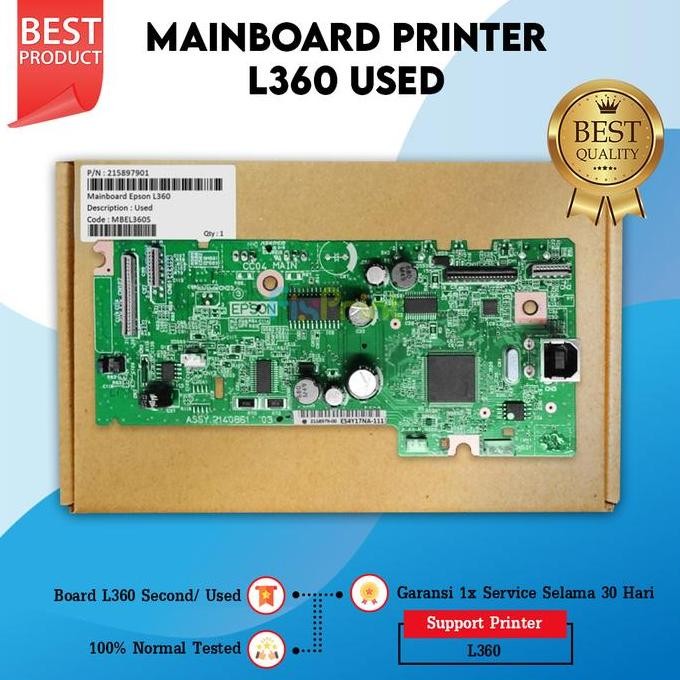 Mainboard Printer Epson L360 Original Board L-360 Motherboard L360 New Stok