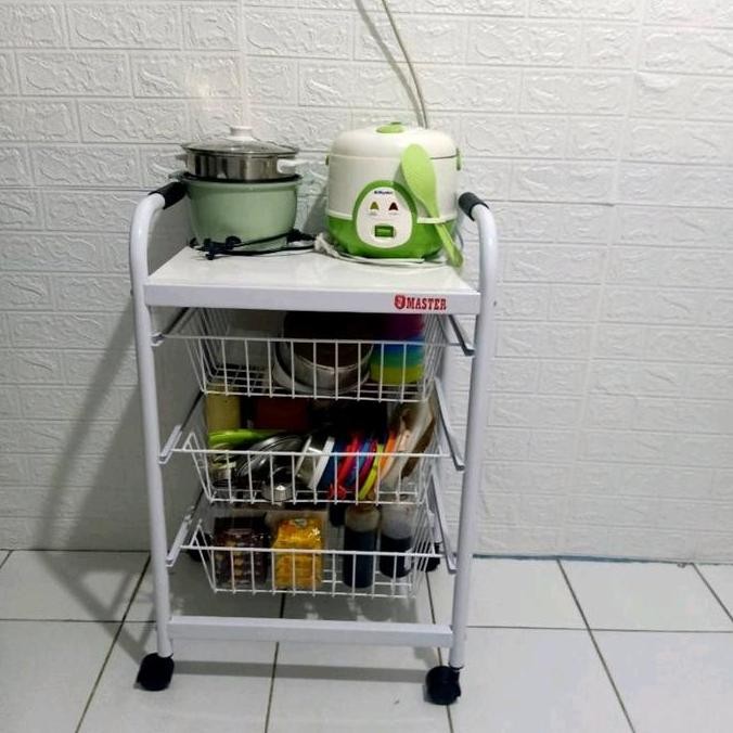 Rak Serba Guna Master Ro13 / Rak Salon Rak Roda Rak Salon