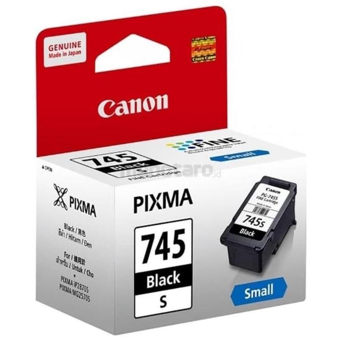 Tinta Canon Pg745S Original Mg2570S Tr4570 New Stok