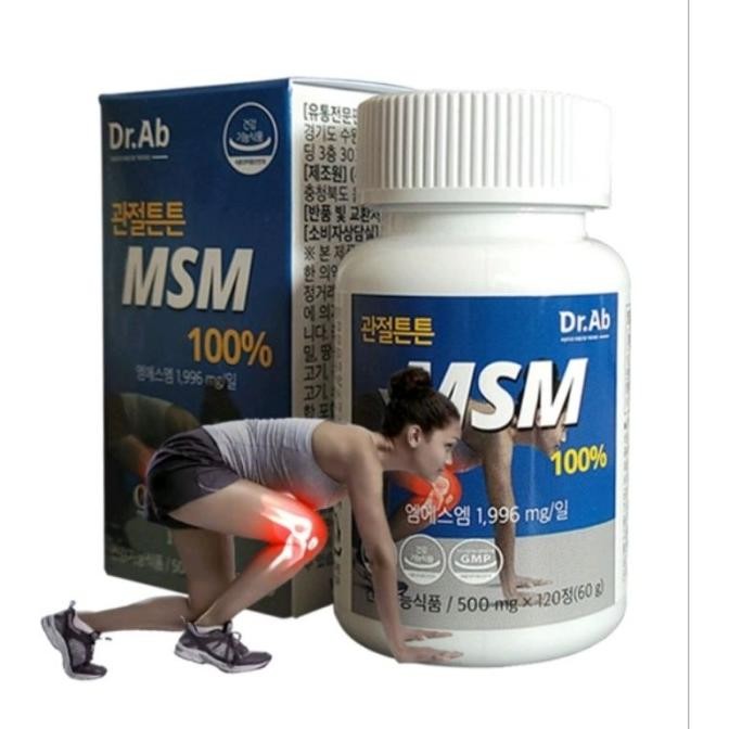 Dr. Ab Msm 100% Suplemen Kesehatan Nyeri Sendi