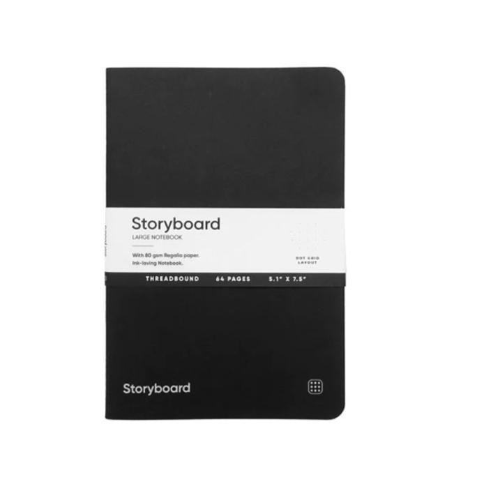 

TERLARIS - ENDLESS Storyboard Fountain Pen Notebook - Large - Regalia paper 80gsm