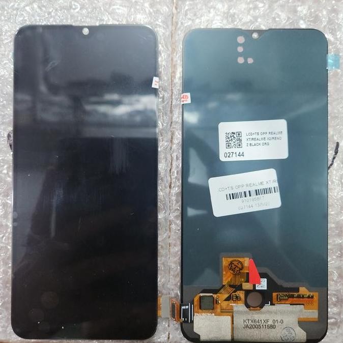 LCD FULLSET REALME XT/REALME X2/RENO Z OLED/ORI FINGERPRINT ON
