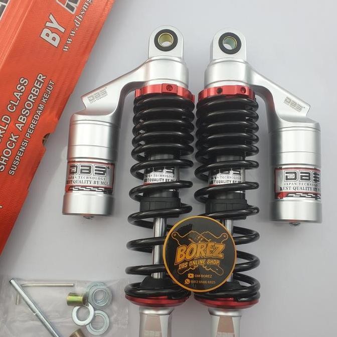 Shock Aerox DBS tabung 280mm lebih rendah 2cm dari asli