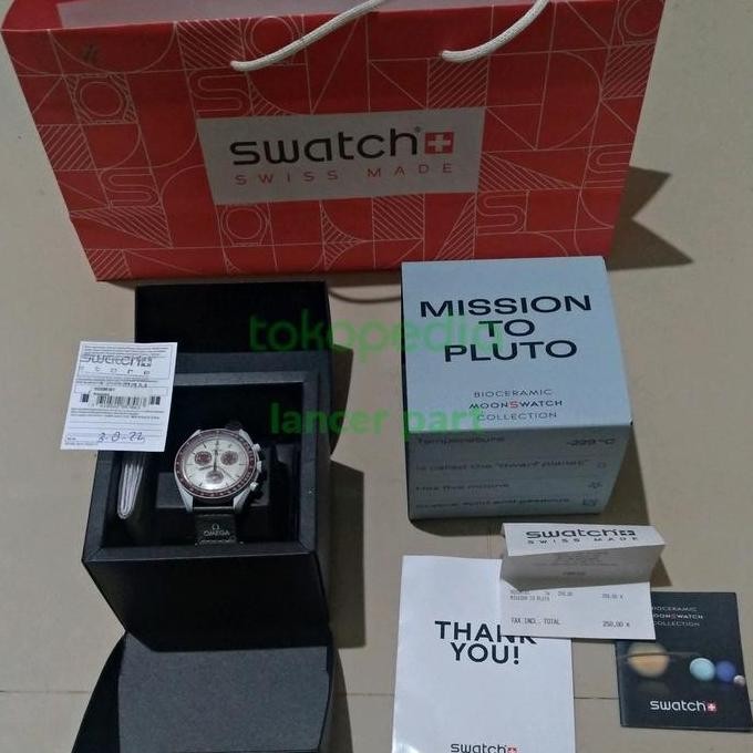 Murah Swatch X Omega Mission To The Moon Original