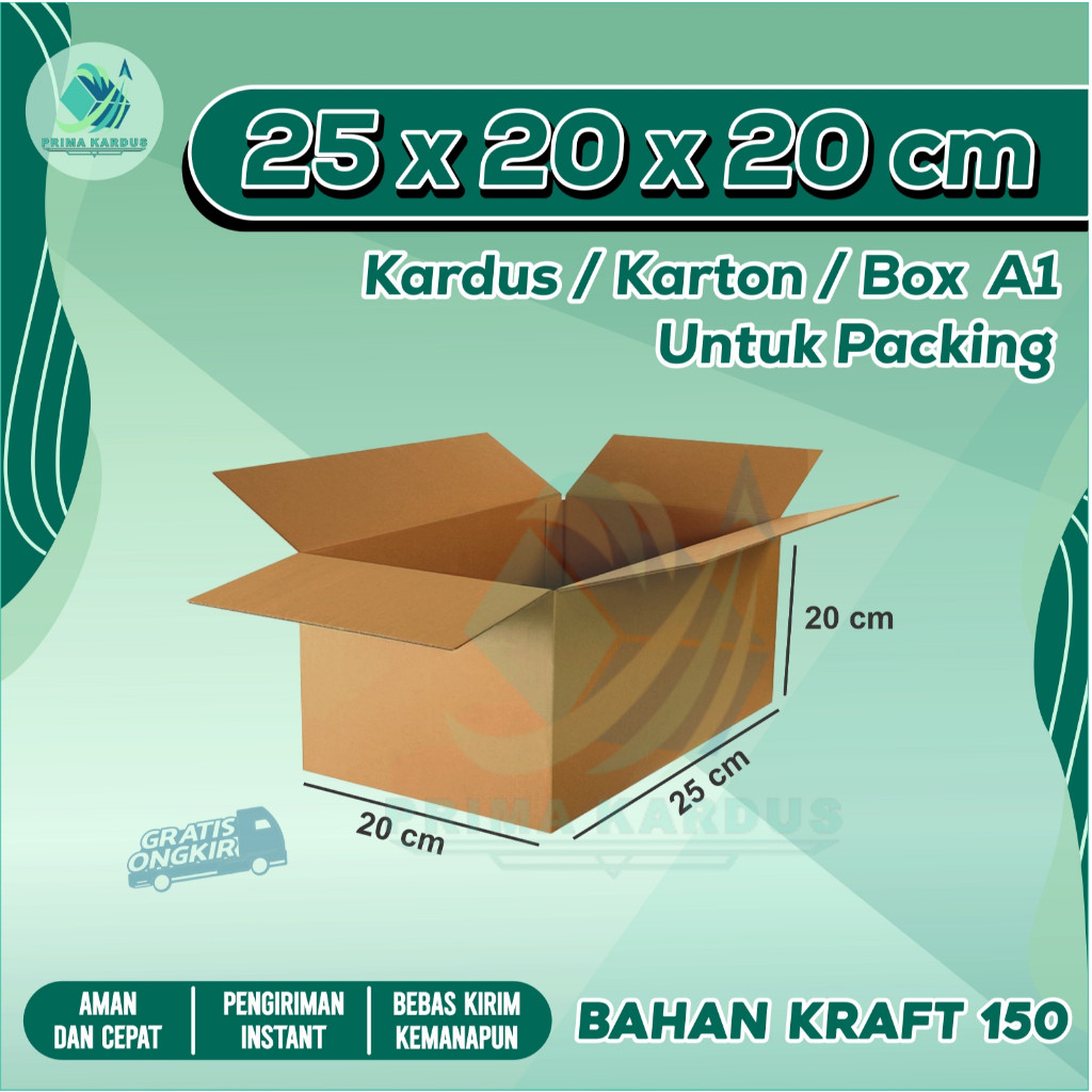 

Kardus Packing 25x20x20 | Box packing | Karton Packing