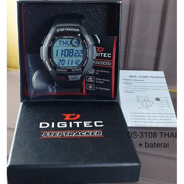 Sale Jam Tangan Pria Digital Digitec Ds-3108 Ds3108