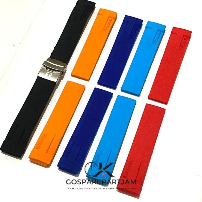 Murah Strap Tali Jam Tangan Karet Rubber Premium Untuk Tissot T Race Moto Gp