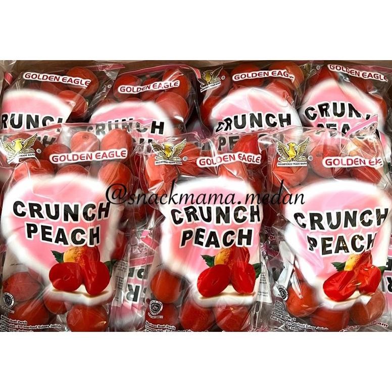 

MANISAN BUAH PERSIK GOLDEN EAGLE CRUNCH PEACH 500GR
