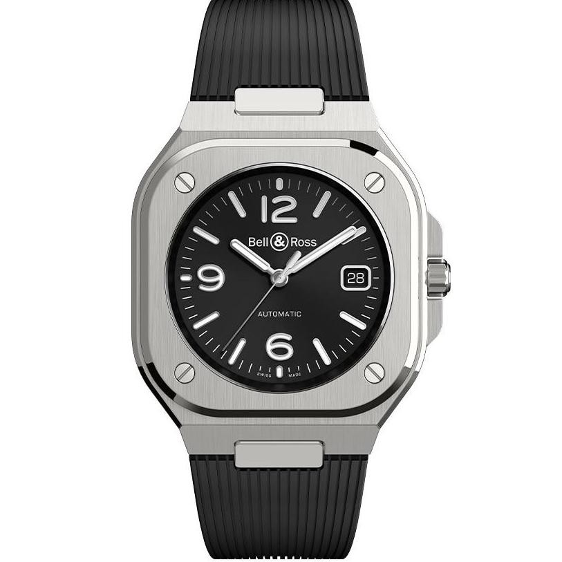 Sale Bellross Br 05 Black Steel 40 Mm