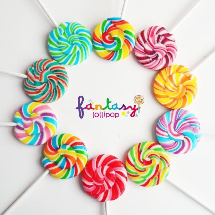 

Permen Fantasy Lollipop Bundar 18 Gram (1 Pack)
