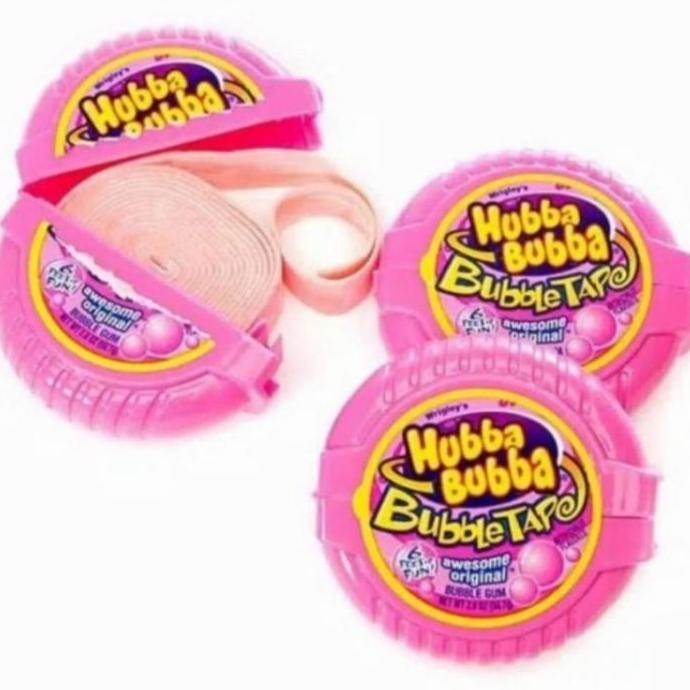 

Hubba Bubba Bubble Tape 56,7Gr Bubble Gum Permen Karet - Ori