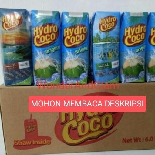 

Hydrococo / Hydro Coco 250ml 1 Dus isi 24Pcs Ori!!