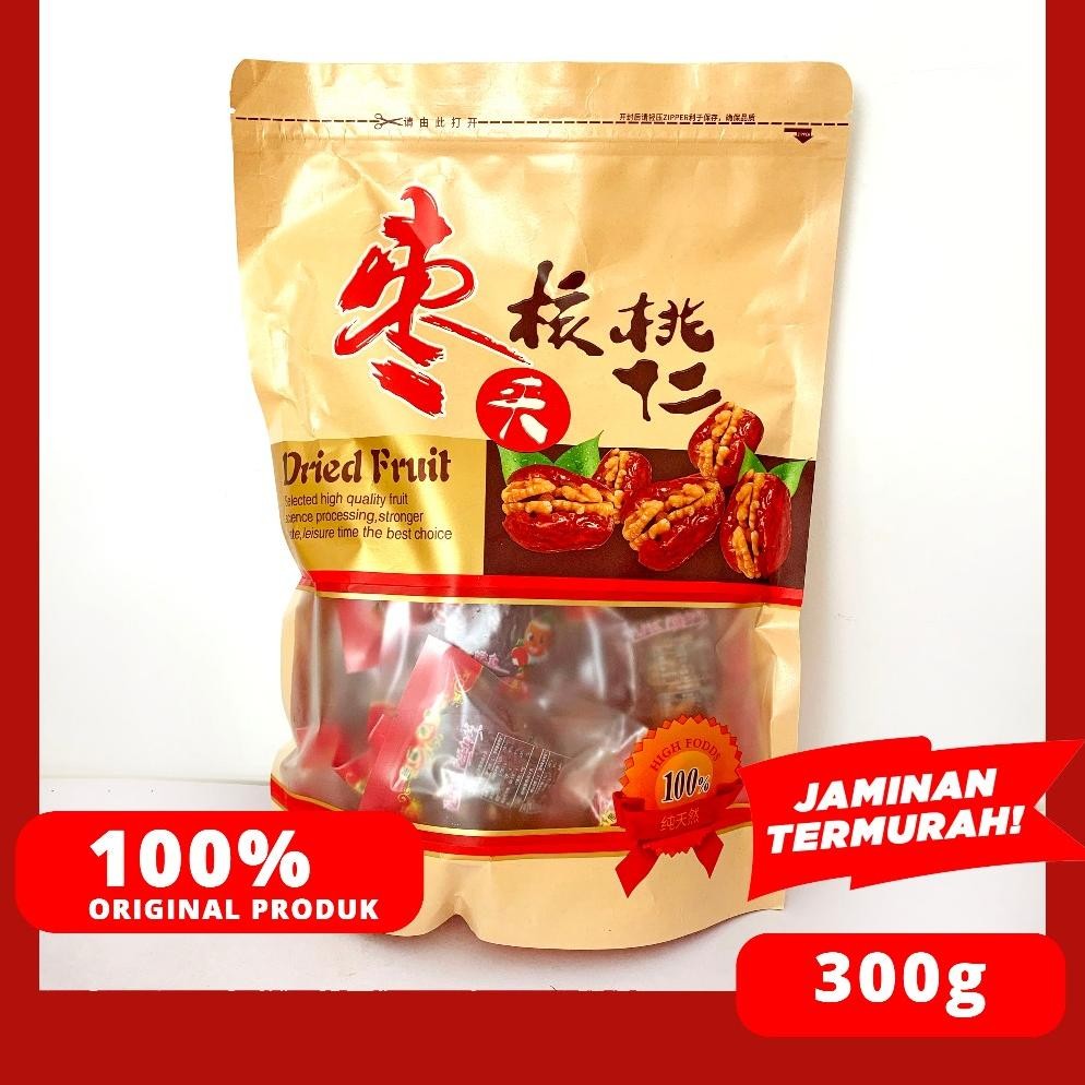 

Manisan Kurma Merah Kering/ Dried Red Dates/ Angco Tanpa Biji 300G