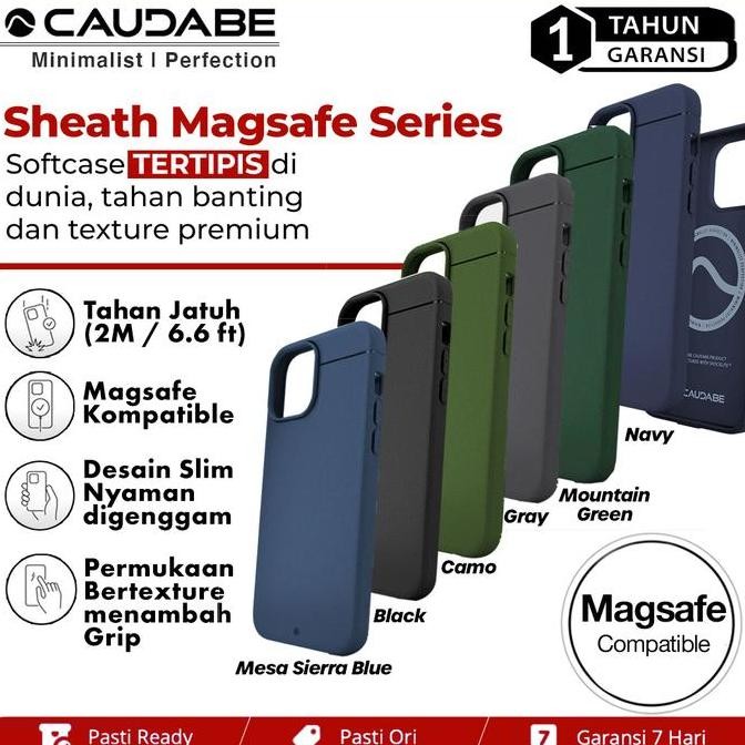 Original Caudabe Sheath Case Iphone 13 Pro Max 13 Pro 13 Mini - Casing