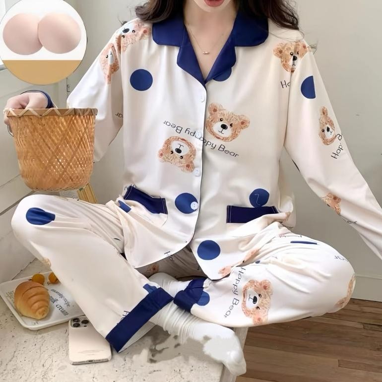 er-79 wdr-75 JC- Piyama Import JUMBO / Piyama Wanita BIGSIZE Jumbo Kekinian / piyama Jumbo Murah Imp