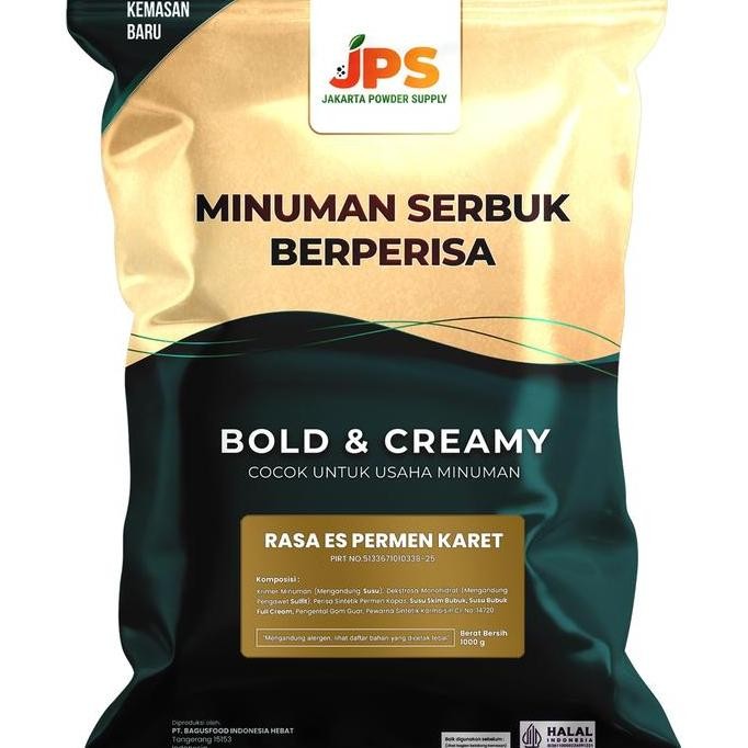 

Jps Bubuk Es Permen Karet Viral Plain (Bubuk Minuman Dan Makanan)