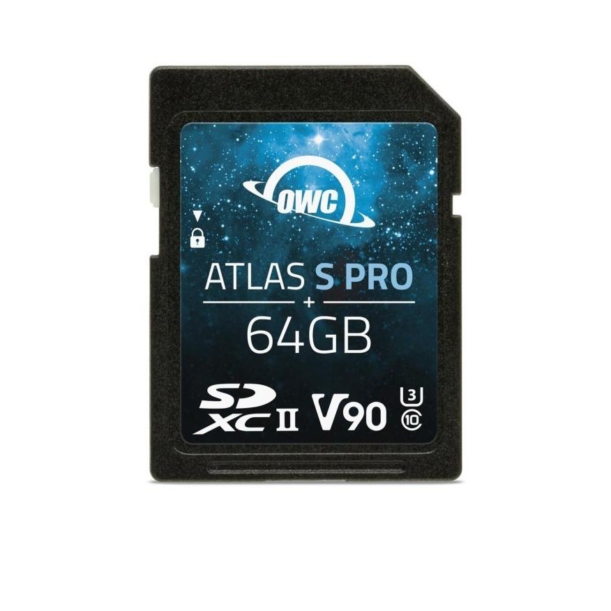 OWC Atlas S Professional Grade SDXC UHS-II V90 Memory Card