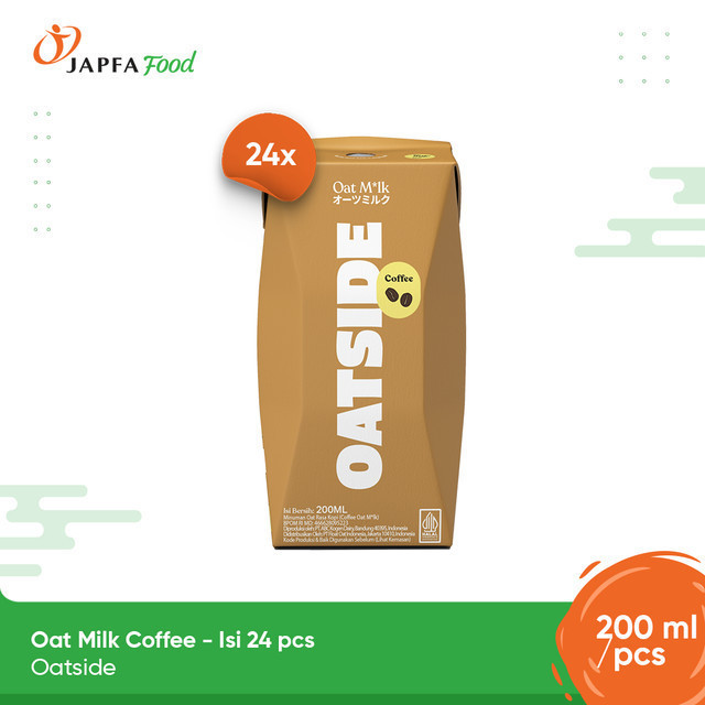 

Oatside Oat Milk Coffee Mini Straw 200ml - Isi 24 pcs