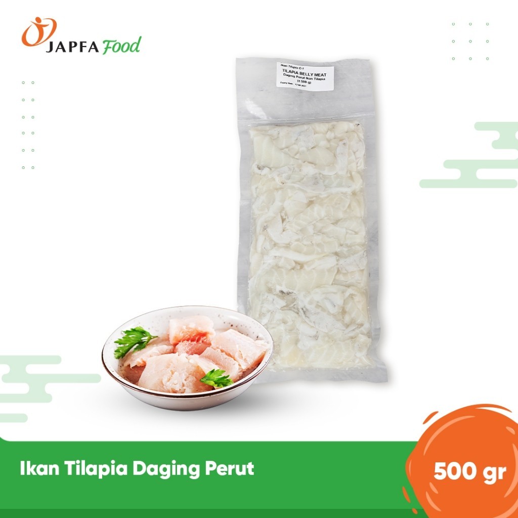 

Ikan Tilapia / Ikan Nilla Daging Perut 500 gr
