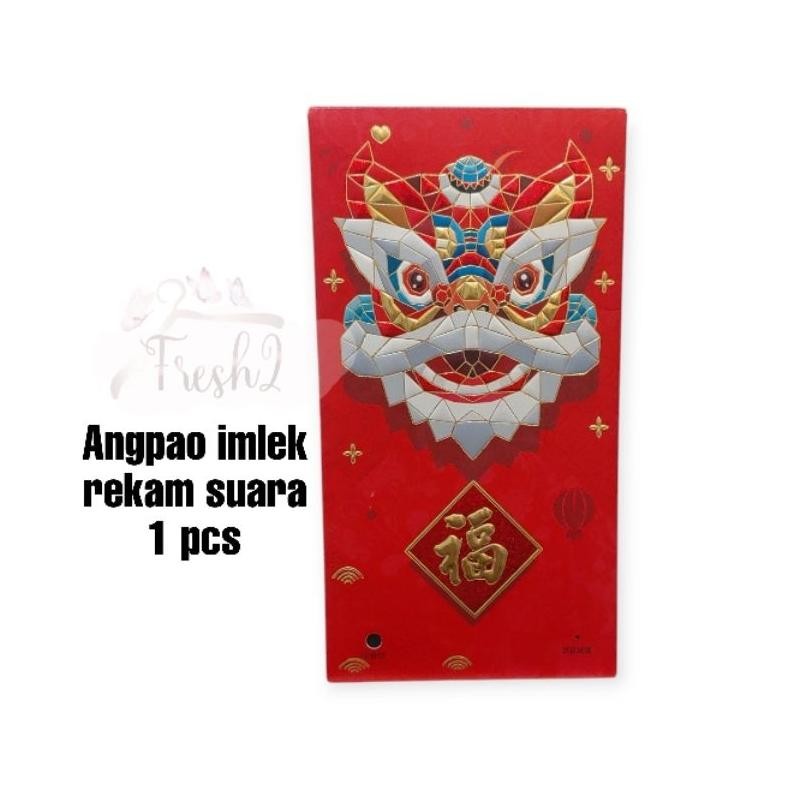

Angpao imlek rekam suara 1 pcs / amplop unik 2025 / angpao imlek / AST