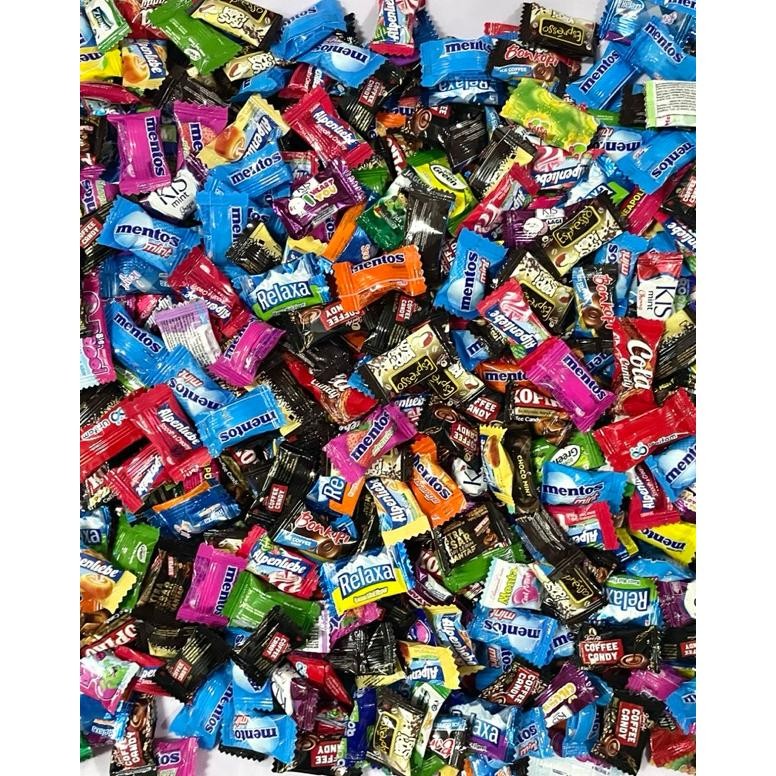 

Permen Kiloan Permen Mix Campur Permen 1/2 kg