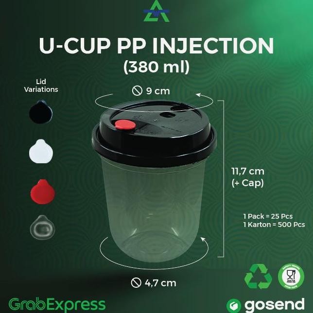 Cup Plastik 12Oz Gelas Plastik Cup Injection 12Oz Gelas 380Ml