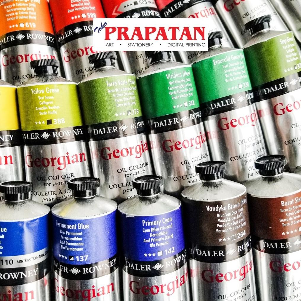 

Cat Minyak Daler Rowney Georgian 225ml | Daler Rowney Oil Color AST