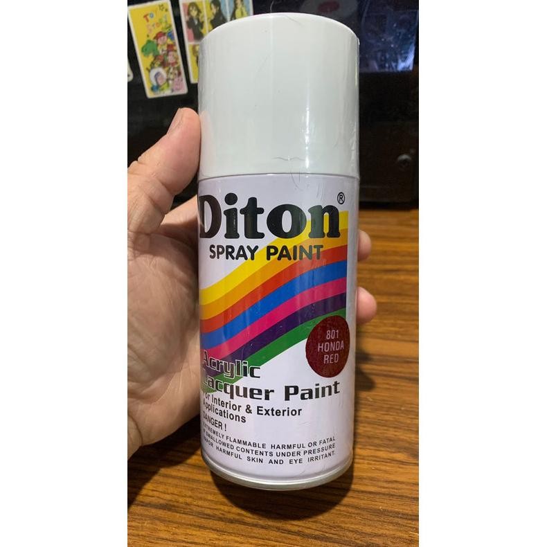 

Cat semprot Pilox Pilok HONDA RED 300CC 801 Diton BARU ORI AST