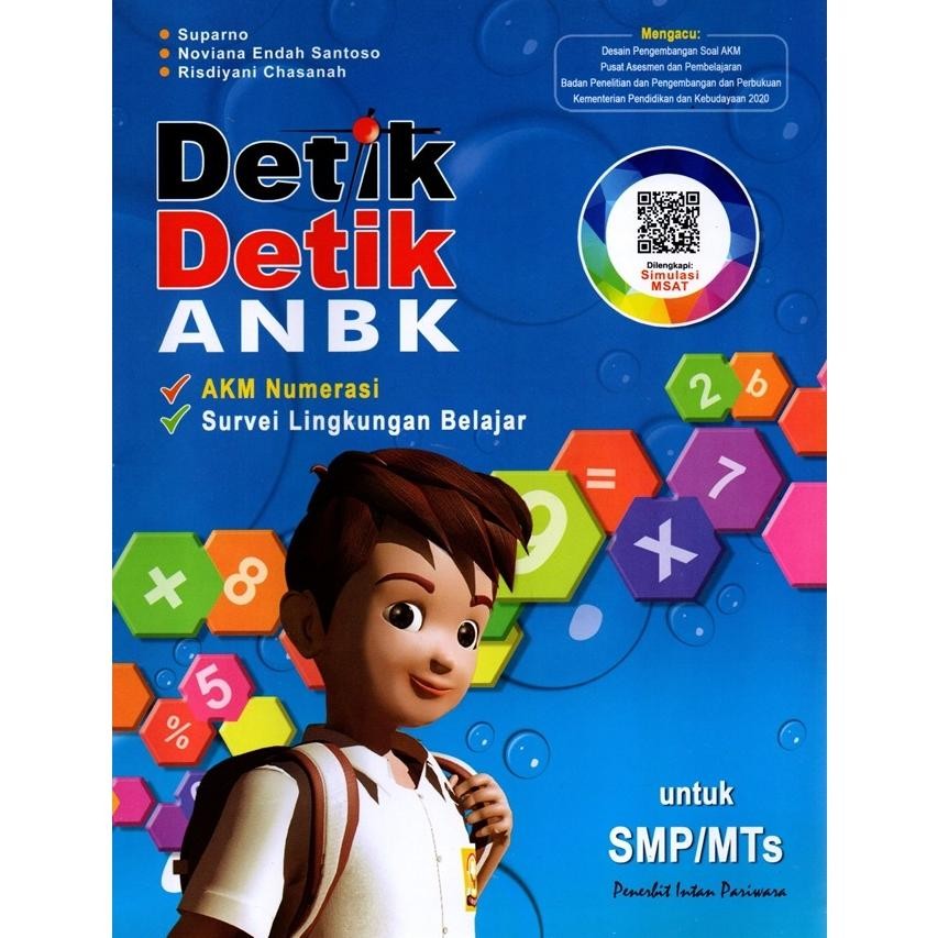 Gramedia Daan Mogot-Detik-Detik ANBK SMP/MTS: AKM Numerasi dan Survei Lingkungan AST
