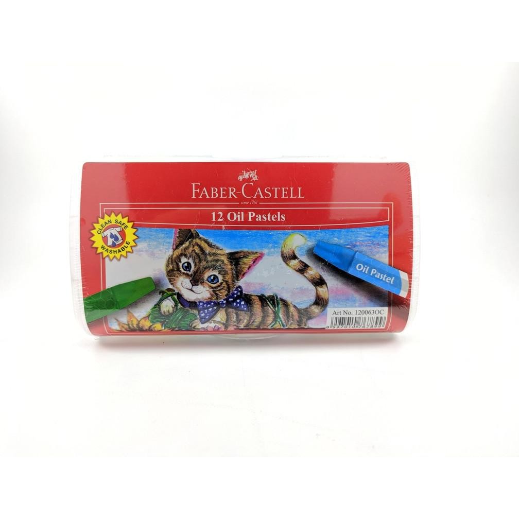 

Crayon / Krayon Oil Pastel - Faber Castell 12 Warna Box Transparan MURAH! AST
