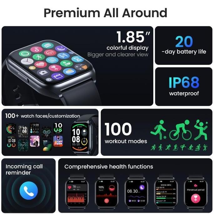 Haylou Ls02 Smart Watch Lcd Display Watch 2 Pro Sport Global Version