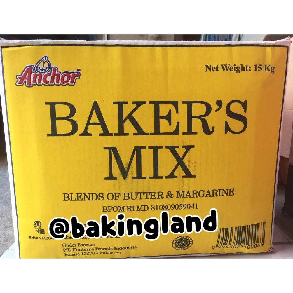 

Baker Mix Butter Blend Margarine 1kg
