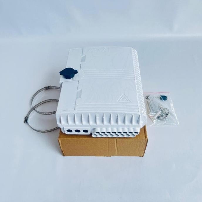 [High Quality] Odp 16 Core Double Lock Dual Slot+ Splitter 1:8/1:16 Box Flip Jolink New Stok