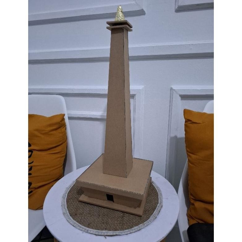 

Termurah Prakarya/kerajinan tugu Monas dari kardus