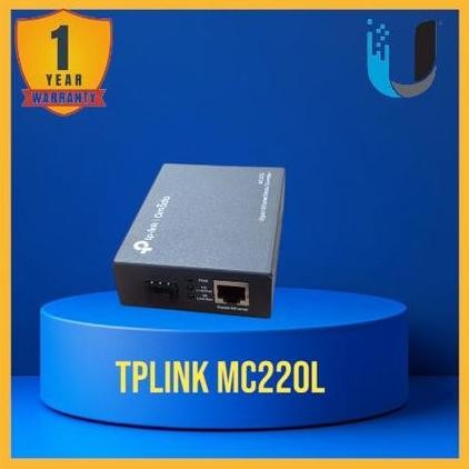 Tp-Link Tl-Mc220L Media Converter Gigabit Sfp New Stok