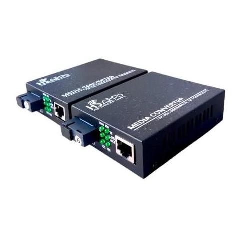 Media Converter Hsairpo - Cm1000 10/100/1000Mbps New Stok