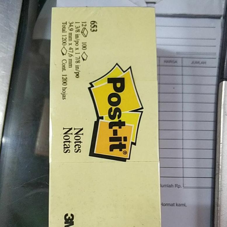 

Post it 3M ukuran 653 AST
