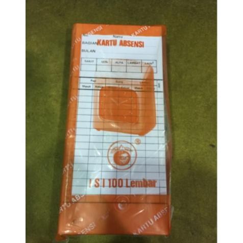 

Kartu Absensi (100 Lembar) atk AST