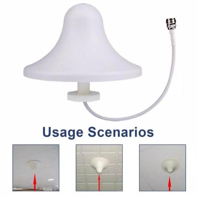 Antenna Omni Indoor Jamur | Antenna Ceiling Omni Directional | Antenna Ceiling Omni 800-2500Mhz | An