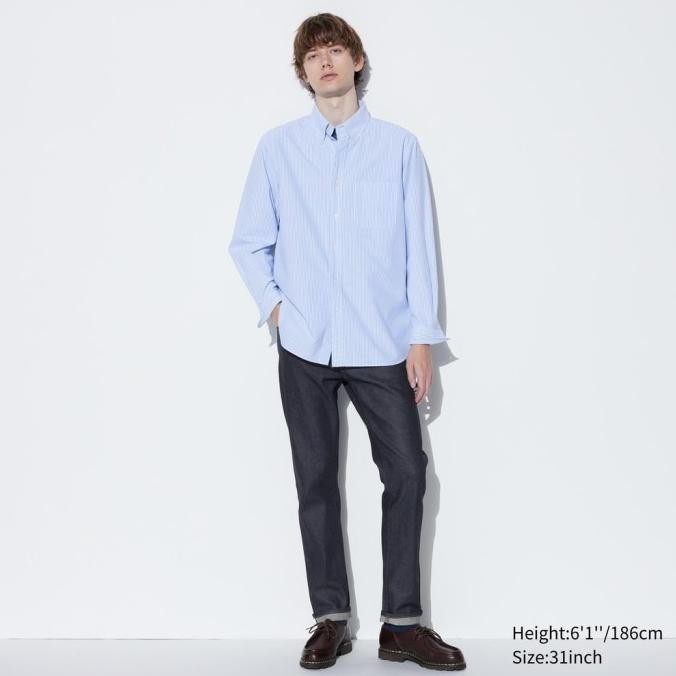 Uniqlo Jeans Slim Fit Stretch Selvedge 03 (Best Quality)