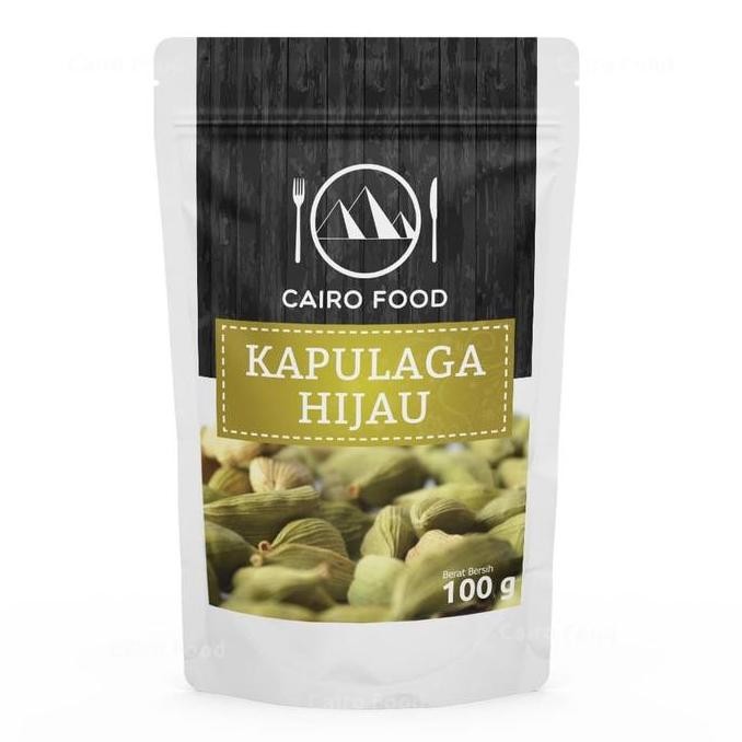 

Green Cardamom / Kapulaga Hijau - 100 Gram