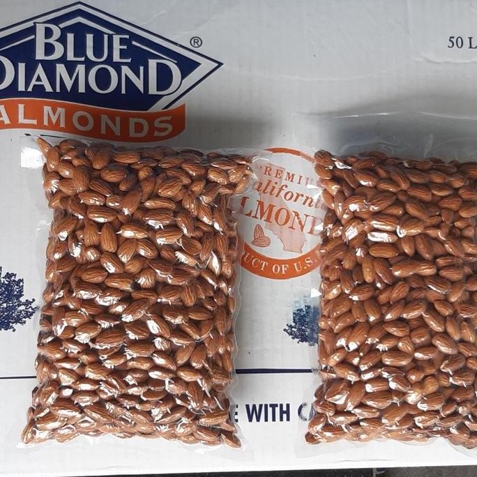 

Kacang Almond Mentah,Raw Almond Blue Diamond 1Kg