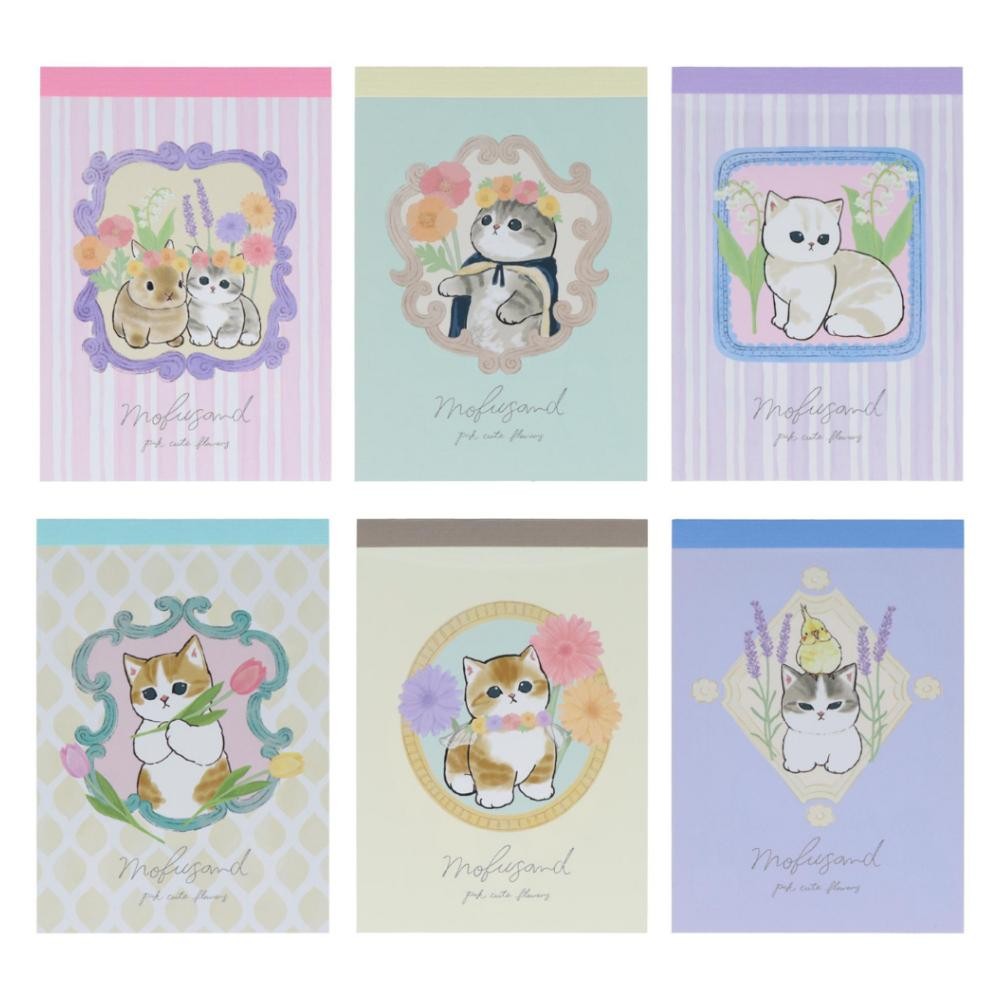 

Mini Memo Pad Mofusand Spring Garden Cat Neko Bandai Namco Note Kecil Limited Edition AST