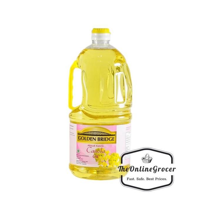 

Golden Bridge Canola Oil 2L - Minyak Kanola Murni Dan Serbaguna