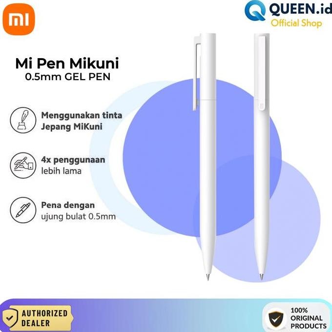 

Mi Pen Mikuni Gel 0.5Mm - Pulpen Gel No Cap Black Ink Co