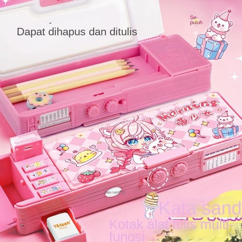 

Viral Kotak Alat Tulis Gadis Kotak Pensil Kata Sandi Multi-Fungsi Wanita Yang Cocok Untuk Siswa Kelas 1-3 Tk In-13