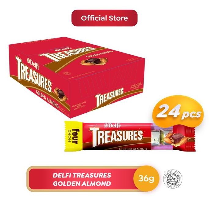 

Delfi Treasures Golden Almond 36 G ( 24 Pcs / Box )