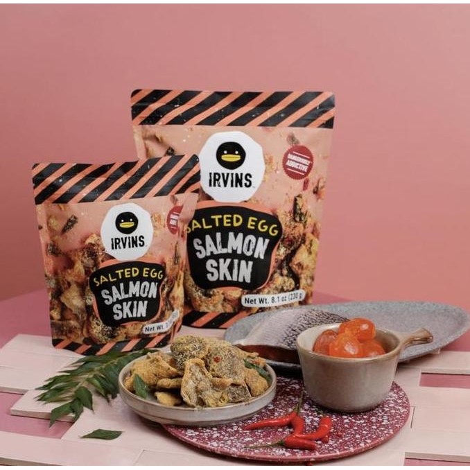 

Irvins Salted Egg Salmon Skin (230 Gr)