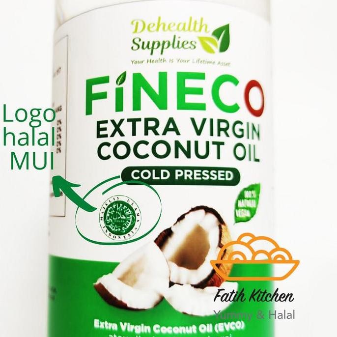 

Fineco Virgin Coconut Oil (Vco) 500 Ml Dari De Health Supplies