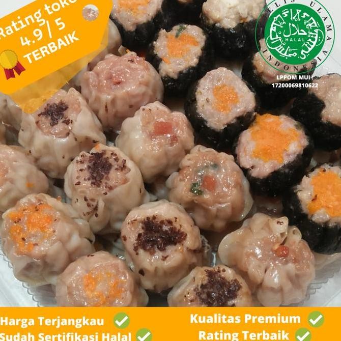 

Dimsum Nori Mix ( 10 Nori + 40 Premium ) + Saus Delmonte